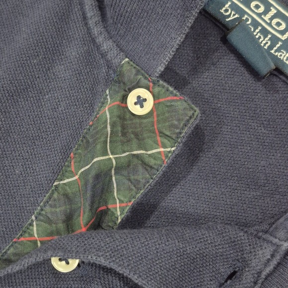 Polo Ralph Lauren Royal Yacht Club Short Sleeve Polo Shirt Navy Men's XXL - Picture 6 of 8